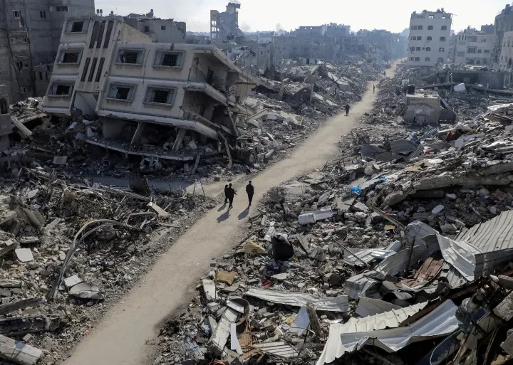 Jabalia in northern Gaza has seen multiple assaults throughout Israel's year-long war on the besieged enclave [File: Mahmoud Issa/Reuters]