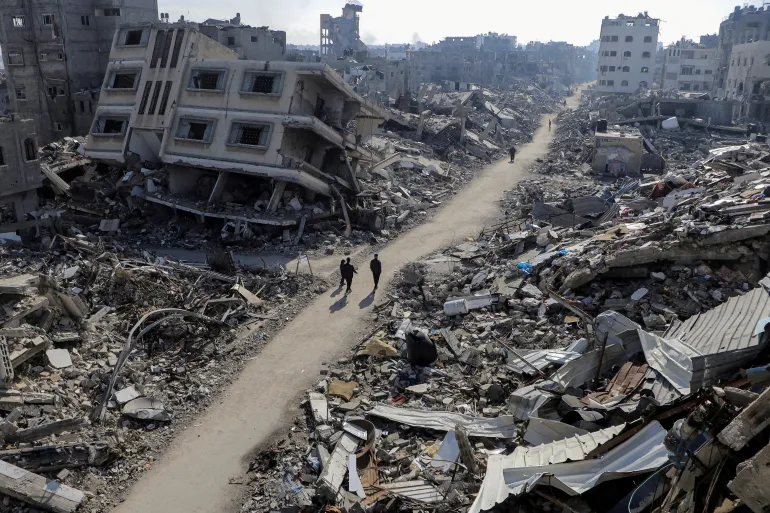 Jabalia in northern Gaza has seen multiple assaults throughout Israel's year-long war on the besieged enclave [File: Mahmoud Issa/Reuters]